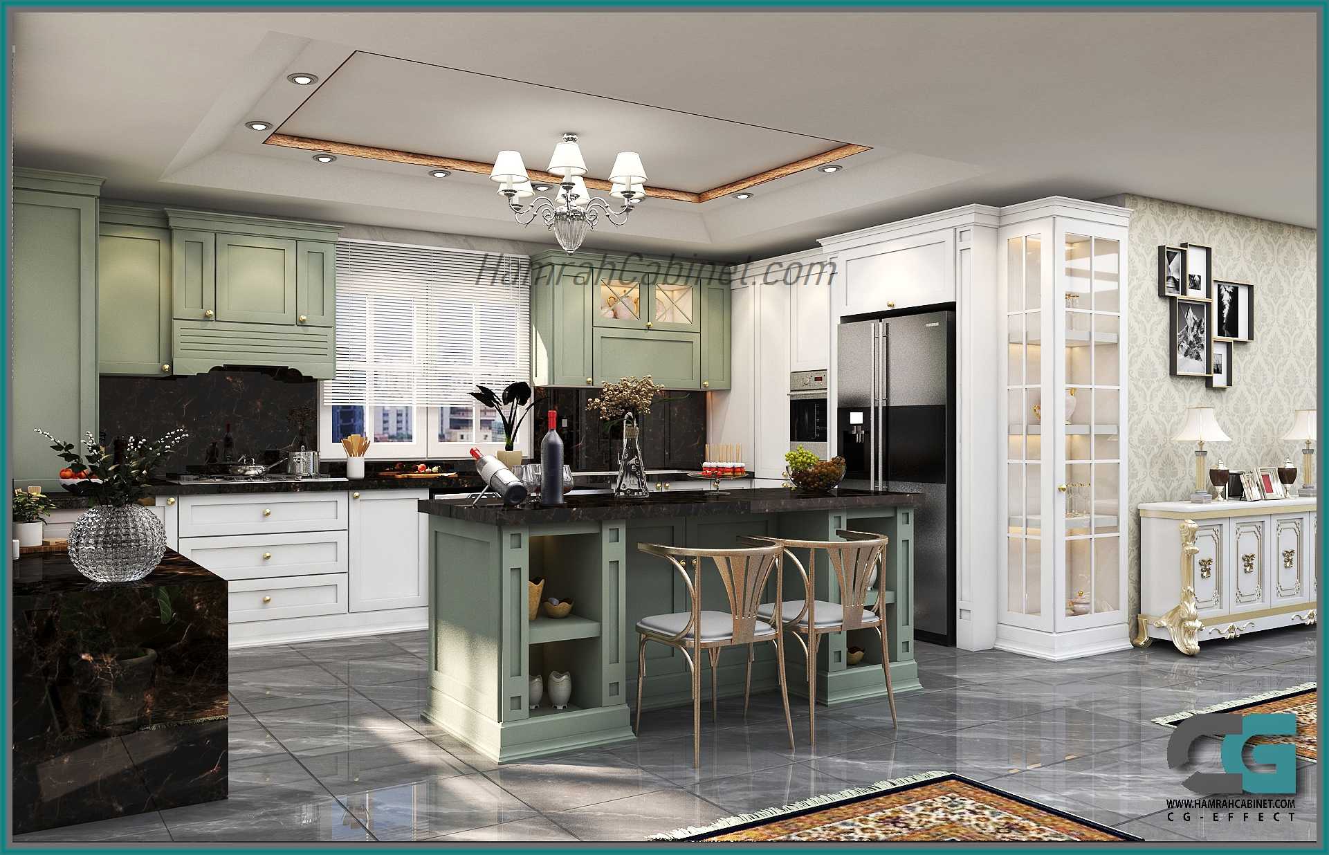 کابینت نئوکلاسیک 14